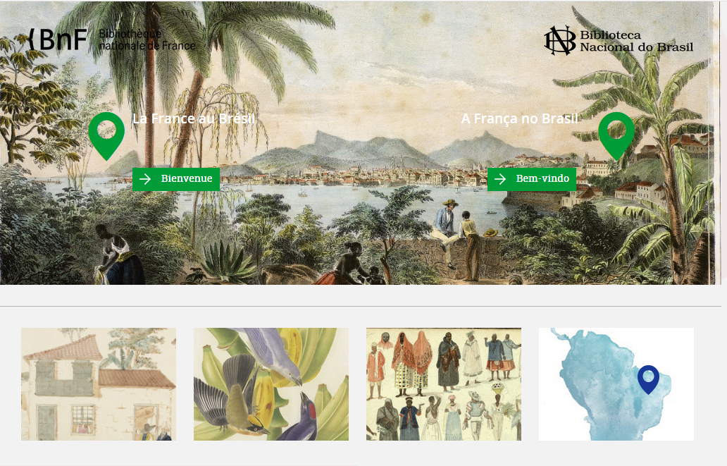 Page accueil collection "France-Brésil"